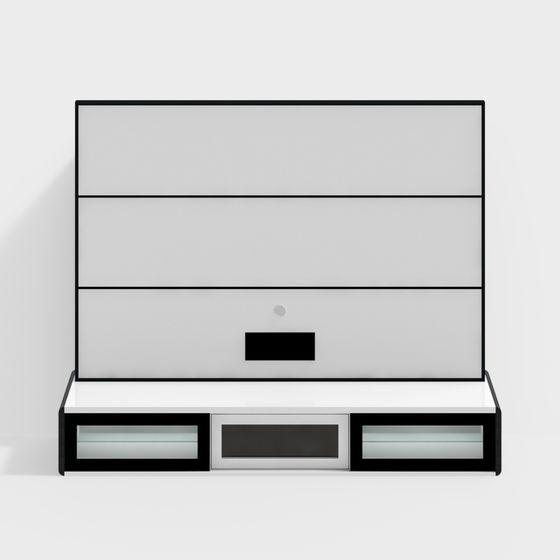 Modern Urban Storage Unit 3D model for Creative Projects