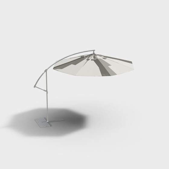 Modern Suspended Umbrella 3D model