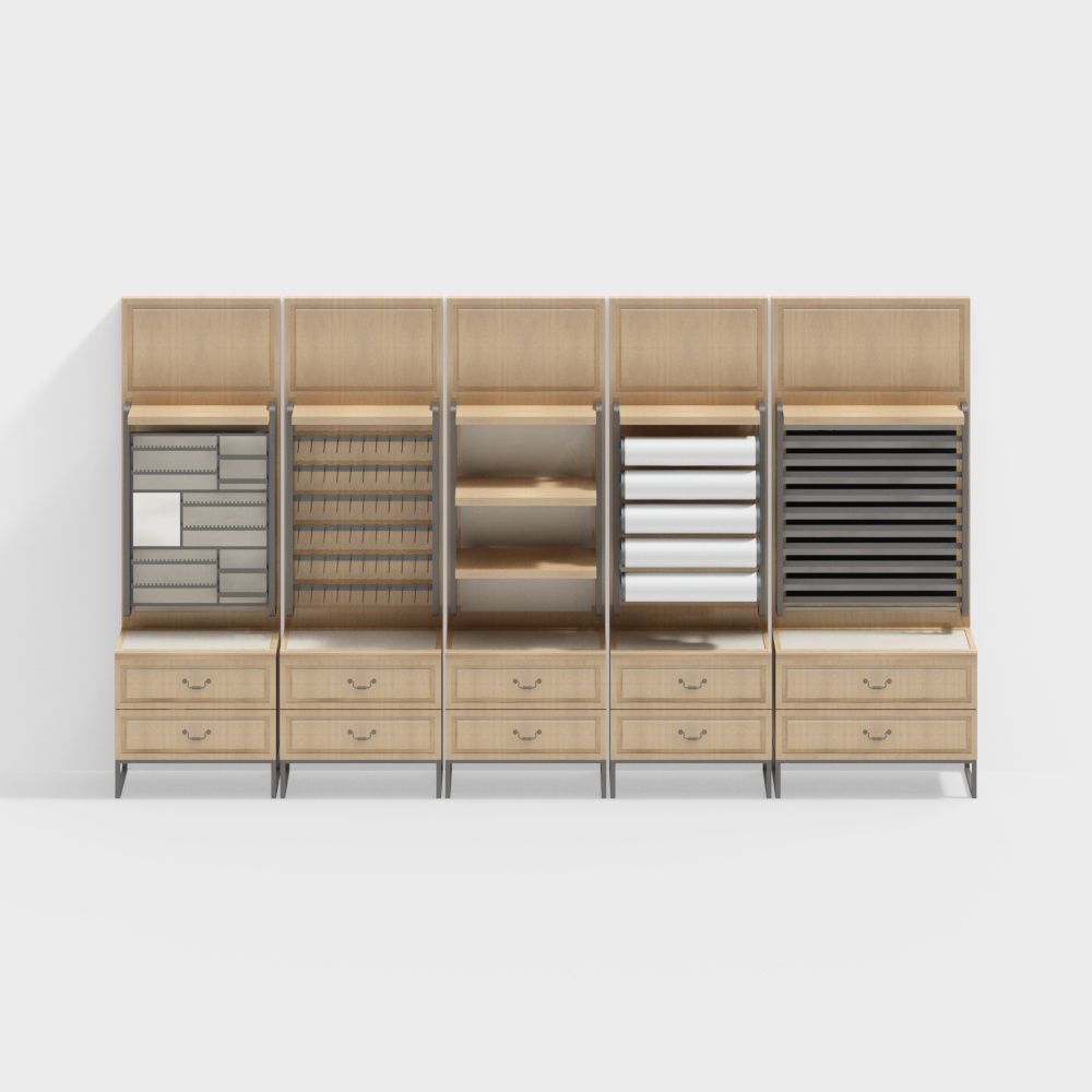 Urban Storage Unit 3D Model – Functional Modern Design