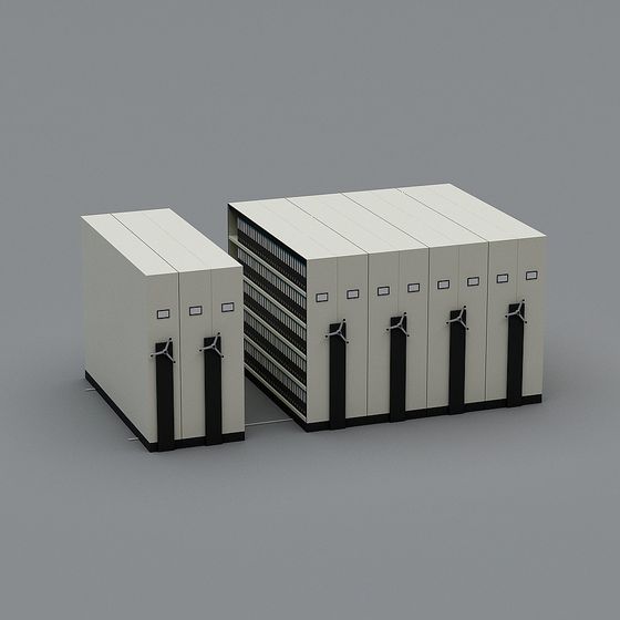 Data Center Server 3D model