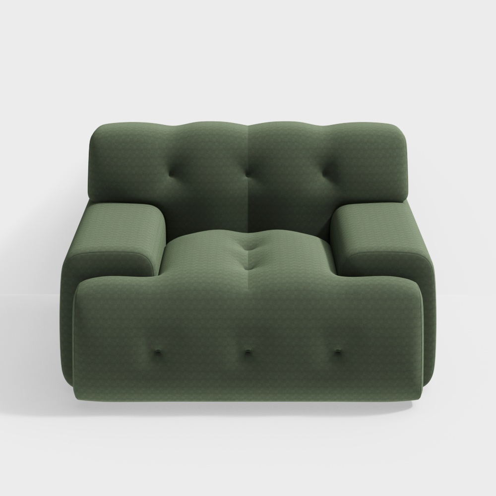 Ghế sofa đơn vải 1.15m-BSNS101-Sicily