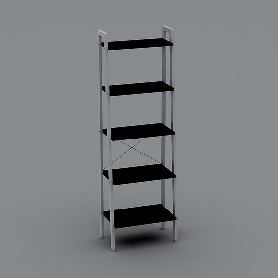 Urban Elegance Bookshelf 3D model
