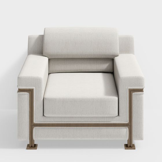 Urban Sofa 3D model for Modern Spaces