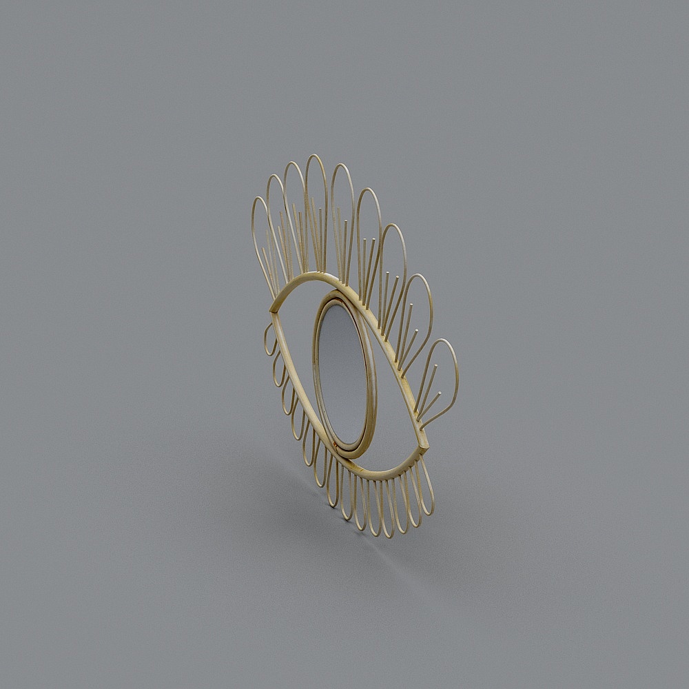 83198+กระจก+หวาย+รูปตา+39x61ซม (1)