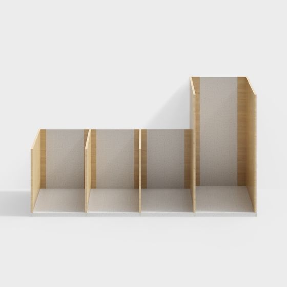 Modern Minimalist 3D model for Interior Design