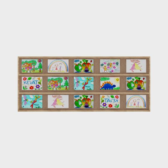 Vinilos de pared de jardín de infancia