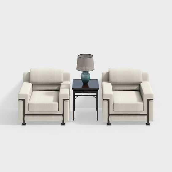 Urban Living Room Sofa 3D model