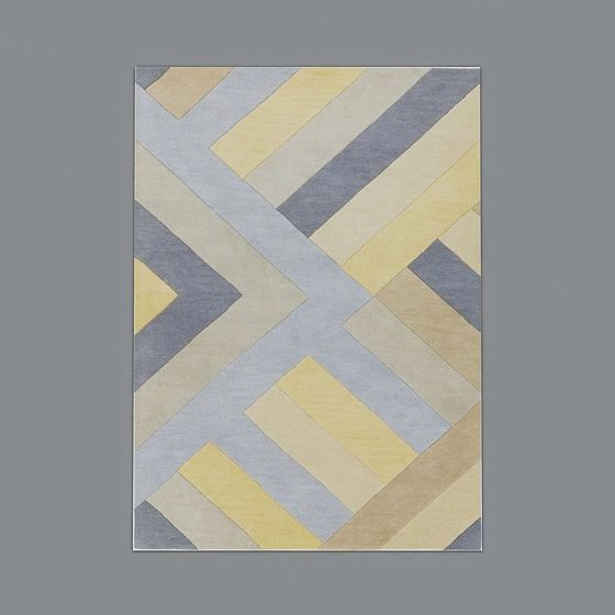 Abstract Geometric Carpet 3D model