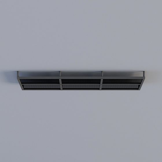 Industrial Style Ceiling Vent 3D model