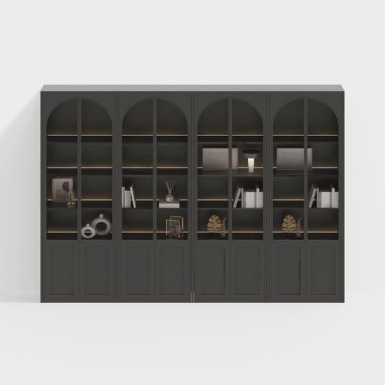 Urban Elegance Bookshelf 3D model