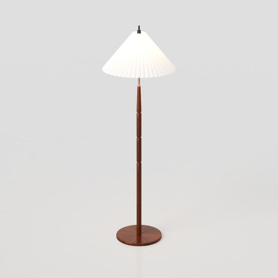 Elegant Modern Floor Lamp 3D model