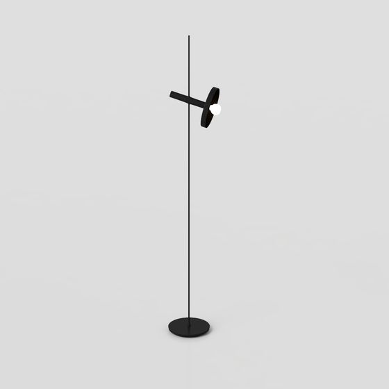 Urban Minimal Floor Lamp 3D model