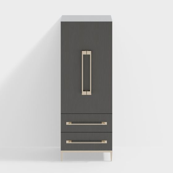 City Cabinet Low-Poly 3D model