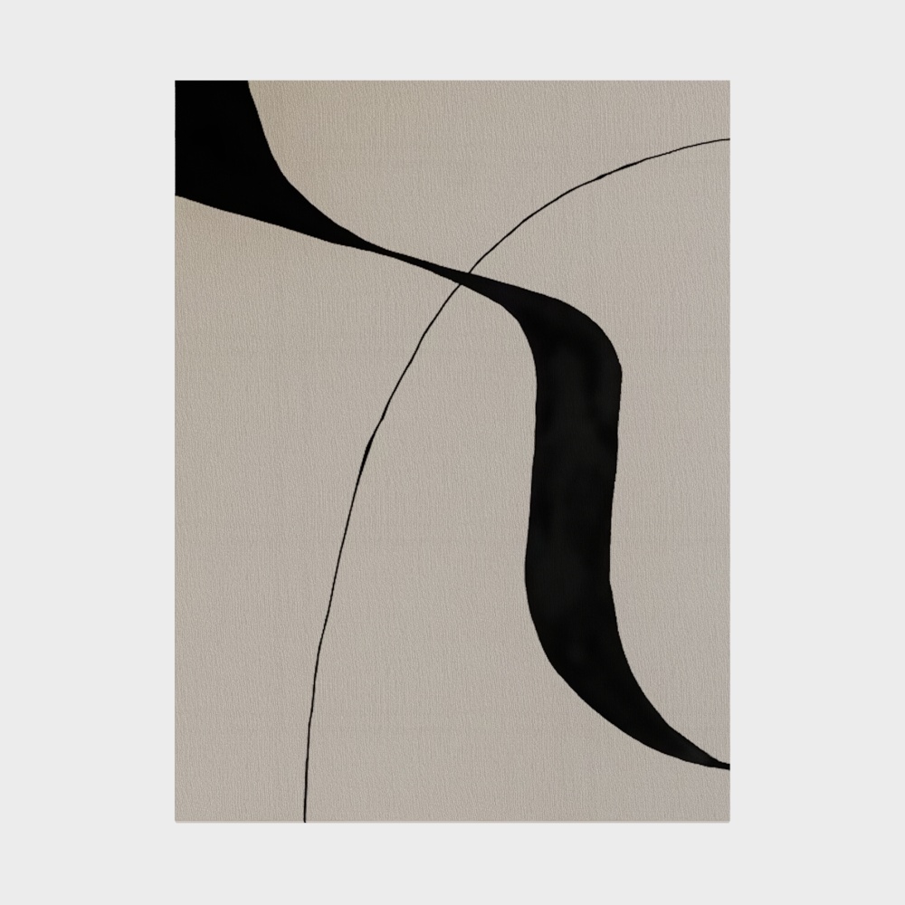 Streamlined Carpet 3D Model – Modern Wool Blend Texture