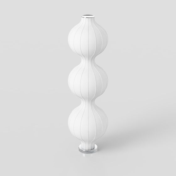 Stylish Streamlined Light Fixture 3D model