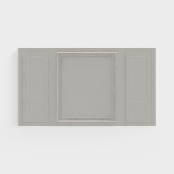 Chic Low-Poly Window 3D model for Various Projects