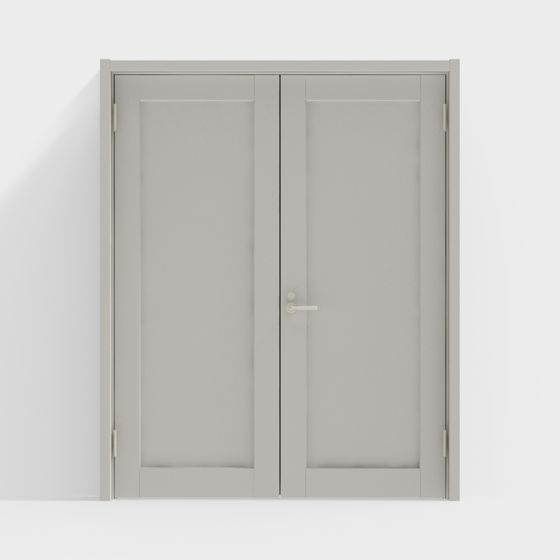 Urban Window 3D model - Minimalist Door Design