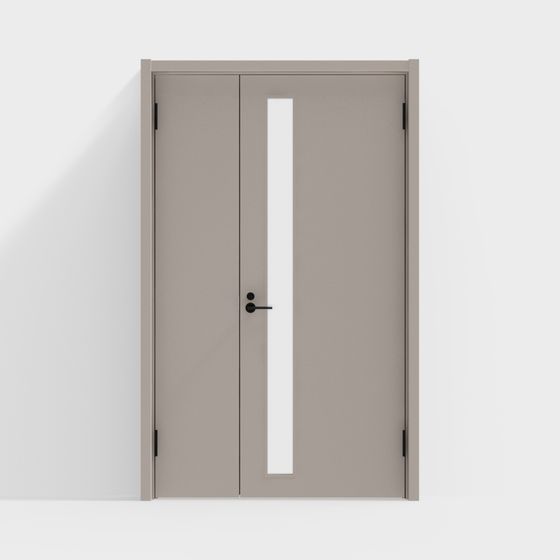 Minimalist Door 3D model