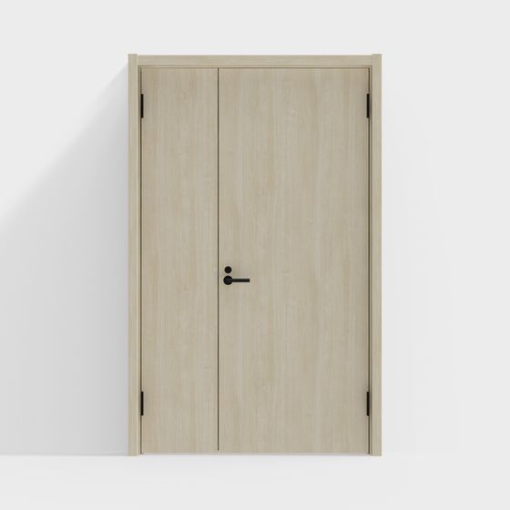 Modern Minimalist 3D Door Model
