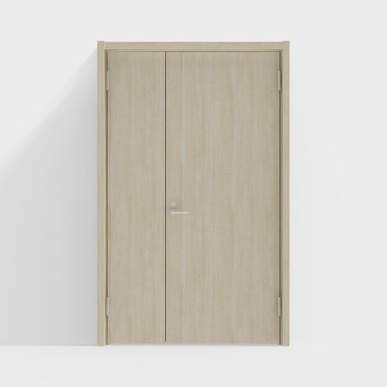 Modern Minimalist 3D Door Model