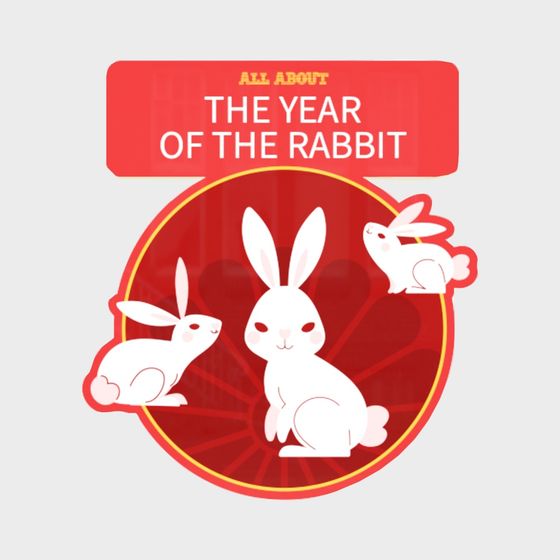 Year of the Rabbit Low Poly 3D Model
