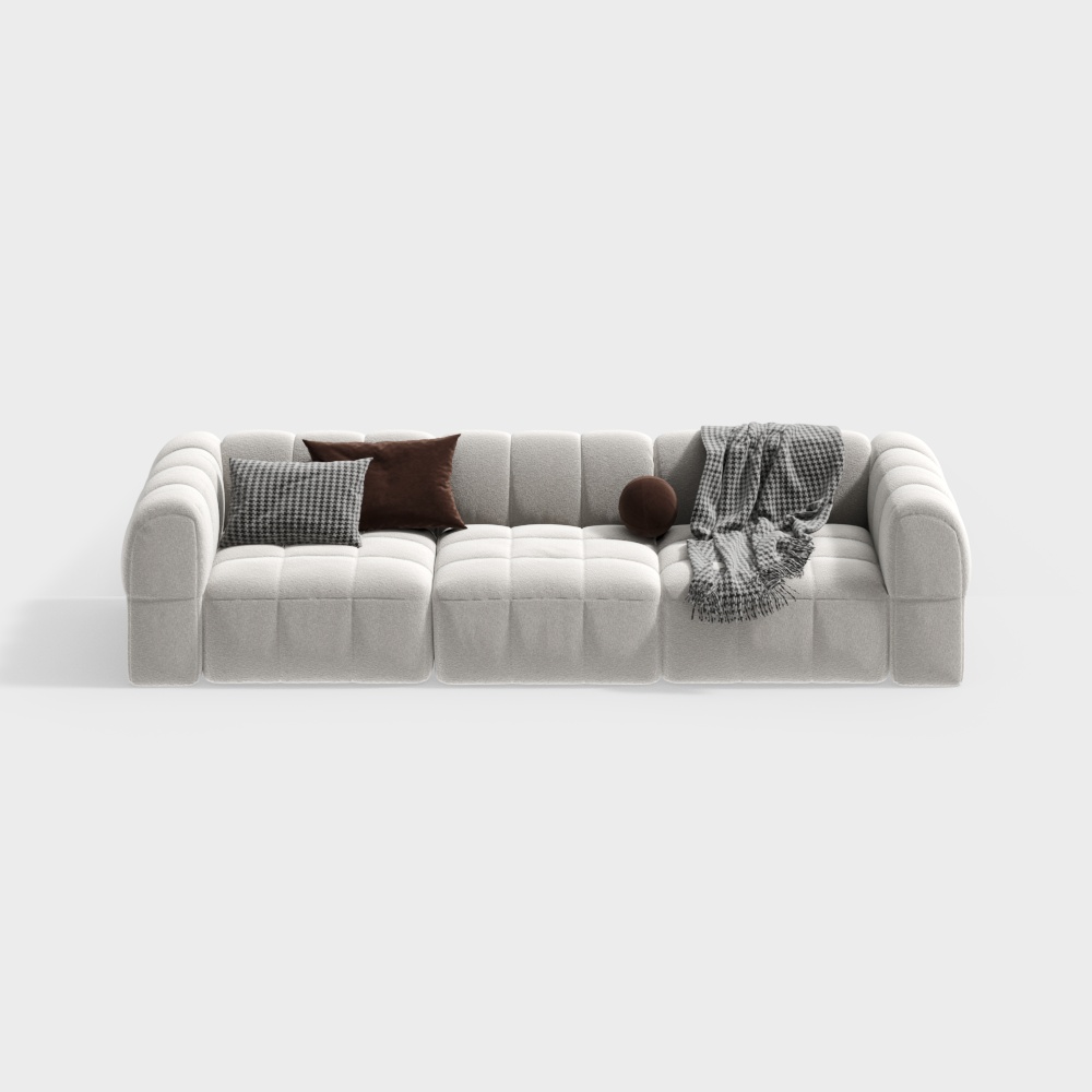 Sofa ba người hiện đại