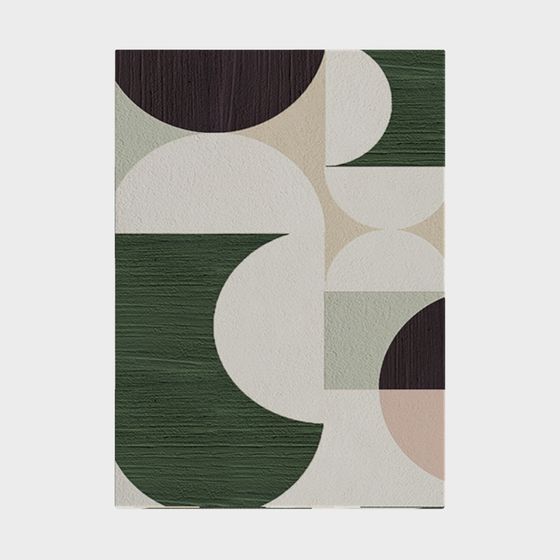 Unique Low-Polygon Geometric 3D Model