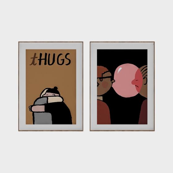 Thugs Low-Poly 3D Model with Rich Details