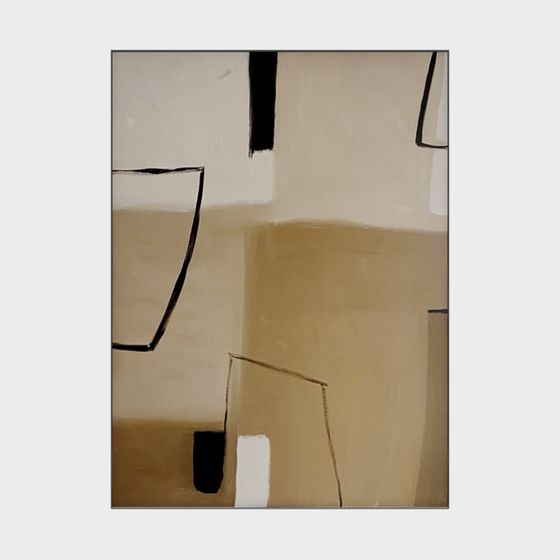 Abstract Geometric 3D Model Design