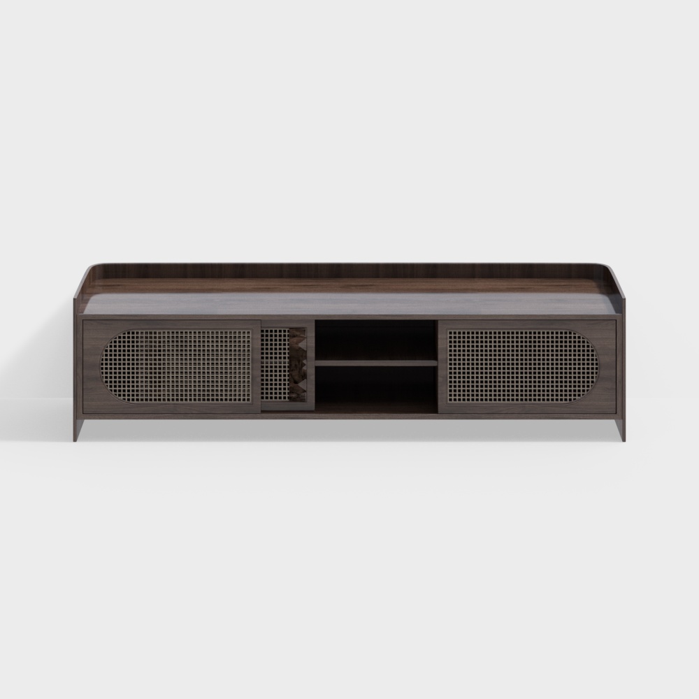 Gabinete de televisión Wabi-Sabi