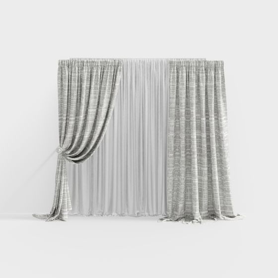 Ensemble espace-rideau