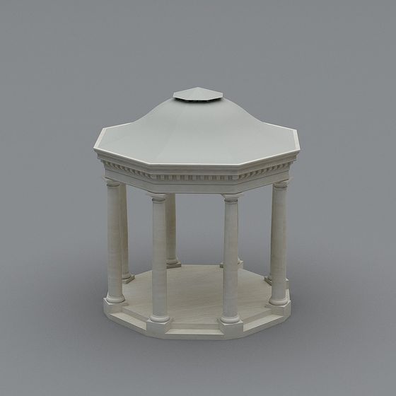 Classic Pavilion 3D model