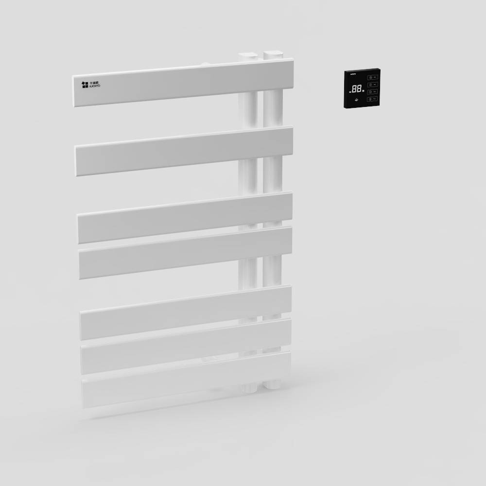 Modern fashion model-carbon fiber electric towel rack-F205 high-gloss white