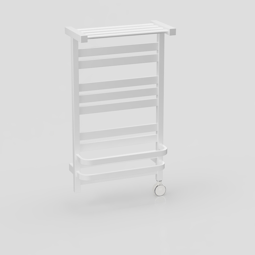 Drying storage model-carbon fiber electric towel rack-MK07 matte white