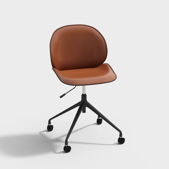 Stylish 3D Office Chair Model for Modern Spaces