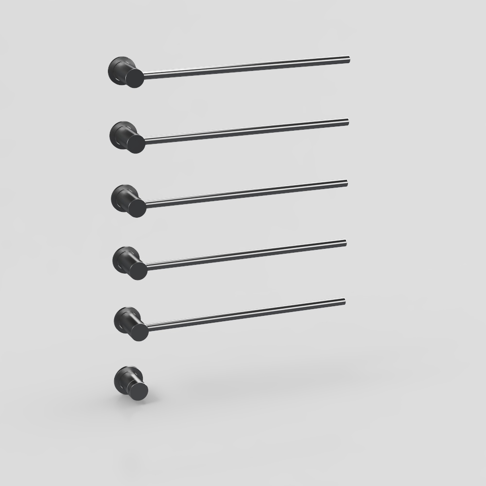 Ultra-high-end villa model-carbon fiber electric towel rack-G16 gun gray