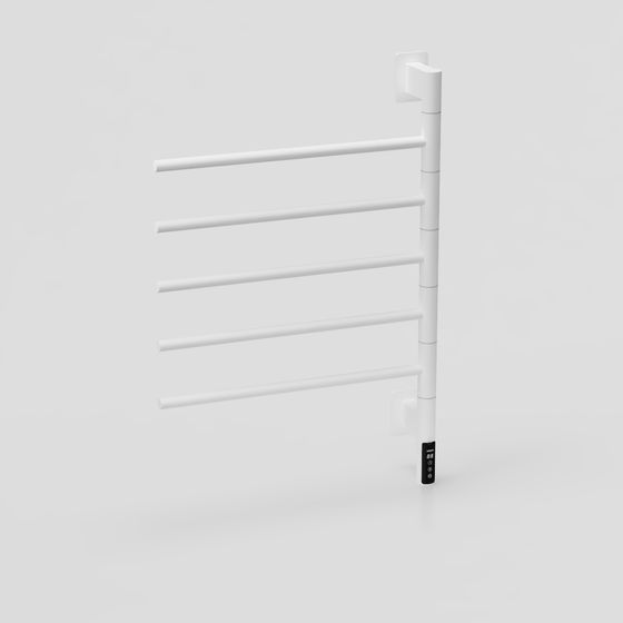 Stylish Smart Towel Rack 3D model for Contemporary Spaces