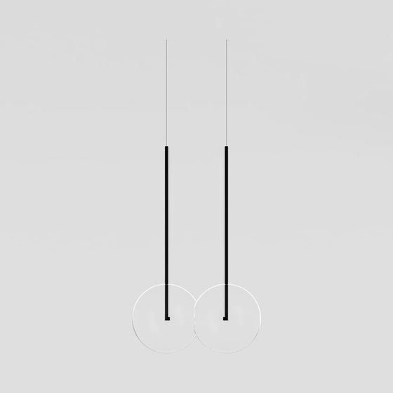 Minimalist Hanging Lamp 3D model