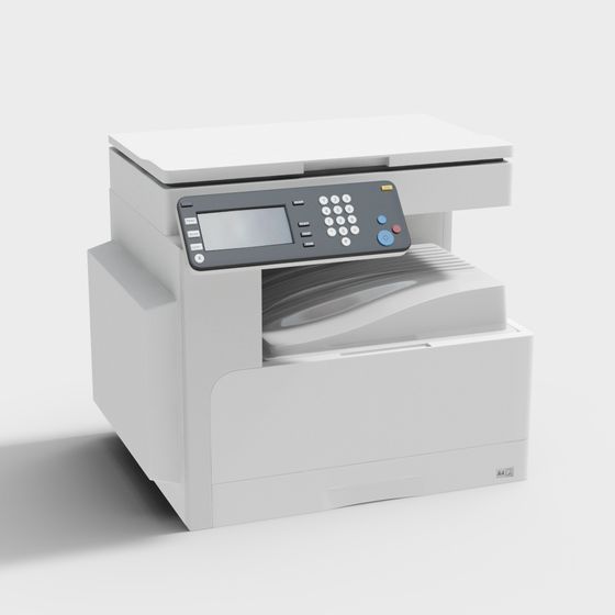 High-Detail Multifunctional All-in-One Machine 3D model