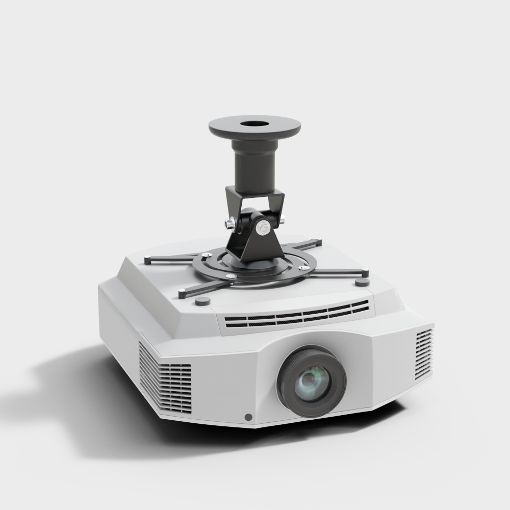 Stylish Projector 3D model