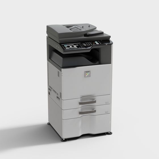 Modern Office Copier 3D model