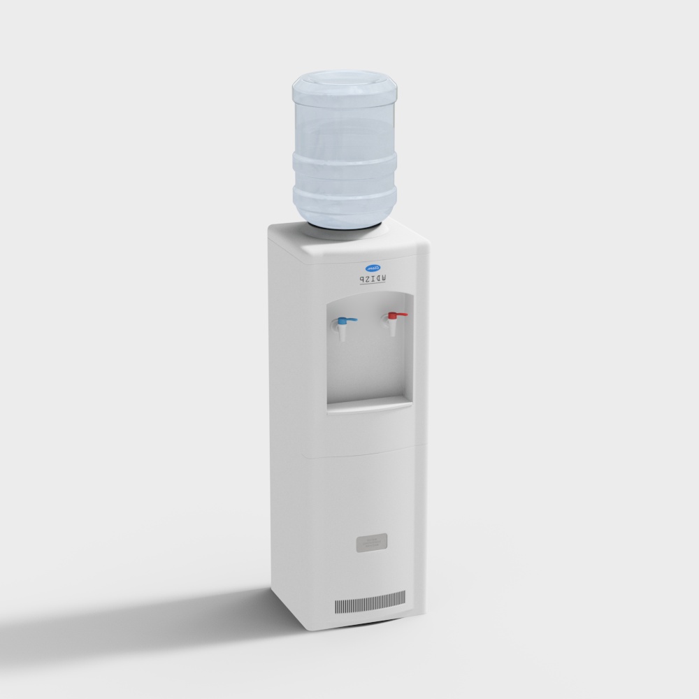 Low Poly Water Dispenser 3D model for Creative Projects