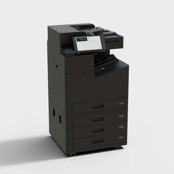 Modern Multifunctional Copier 3D Model