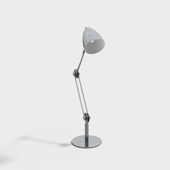 Elegant Table Lamp 3D model for Modern Spaces