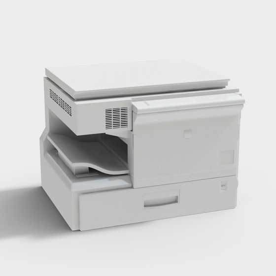 High-Detail 3D Printer Model 3D model