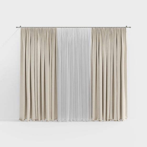 세트 공간 커튼