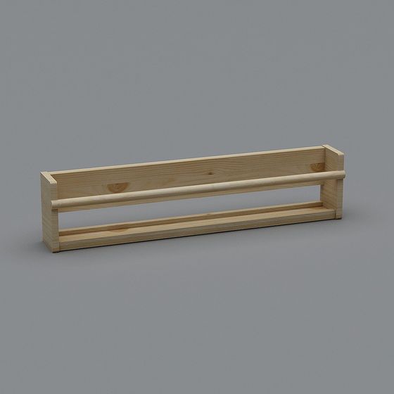 Natural Rhythm Display Rack 3D model