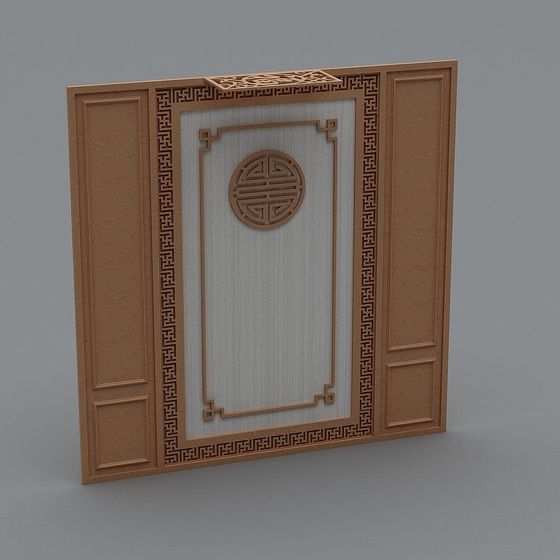 Elegant Oriental Aesthetic 3D Model