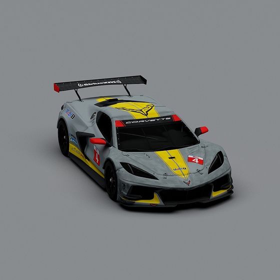Corvette Racer 3D model