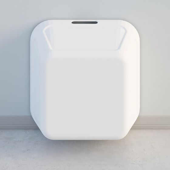 Modern Minimalist Low-Poly 3D Model